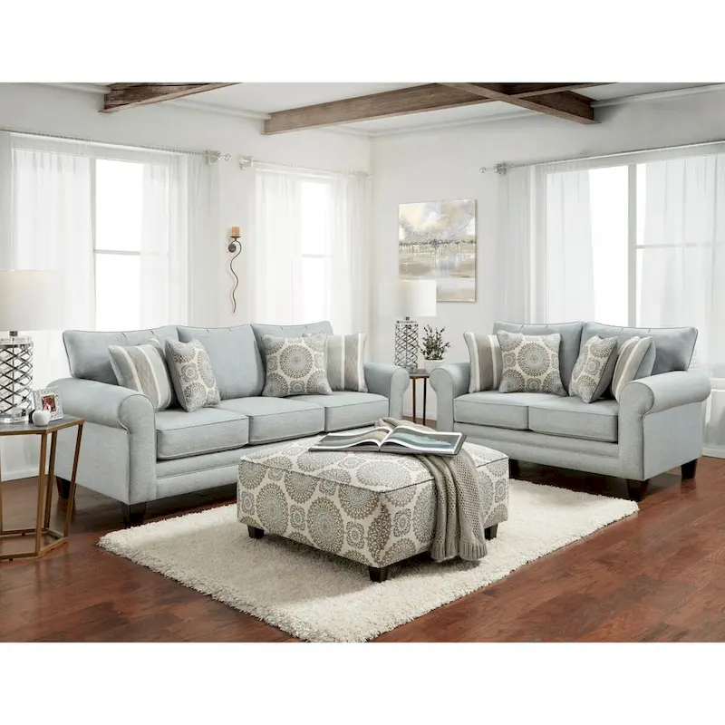 Grande Mist Stationary Loveseat