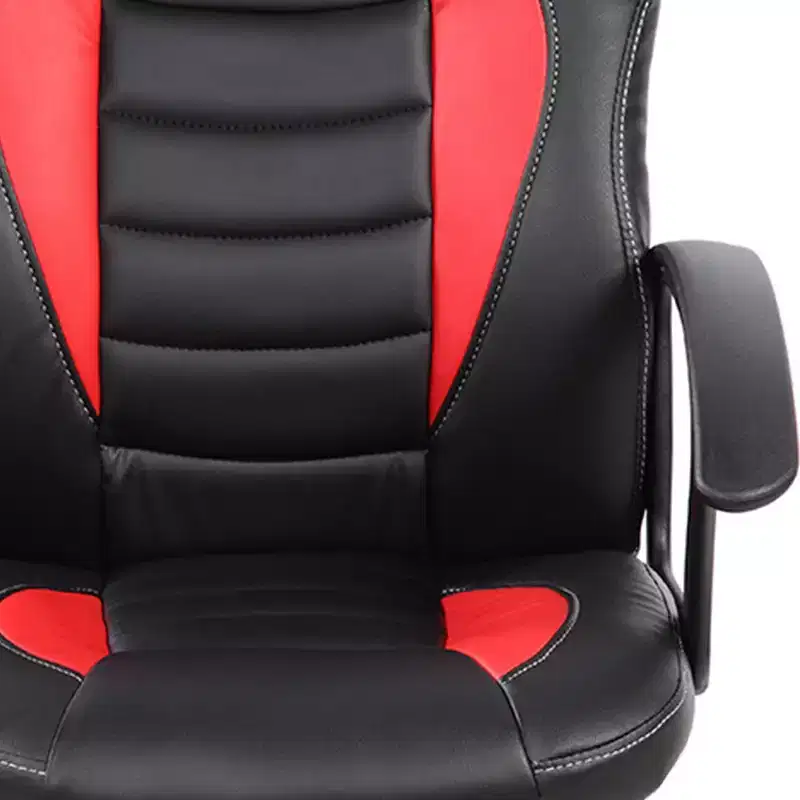 TUYOHW Kid's Ergonomics Gaming Chair 360 Swivel Chair with Wheels,Black/Red Computer Chair for Office&Home,Versatile Leisure Chair,Black/Red