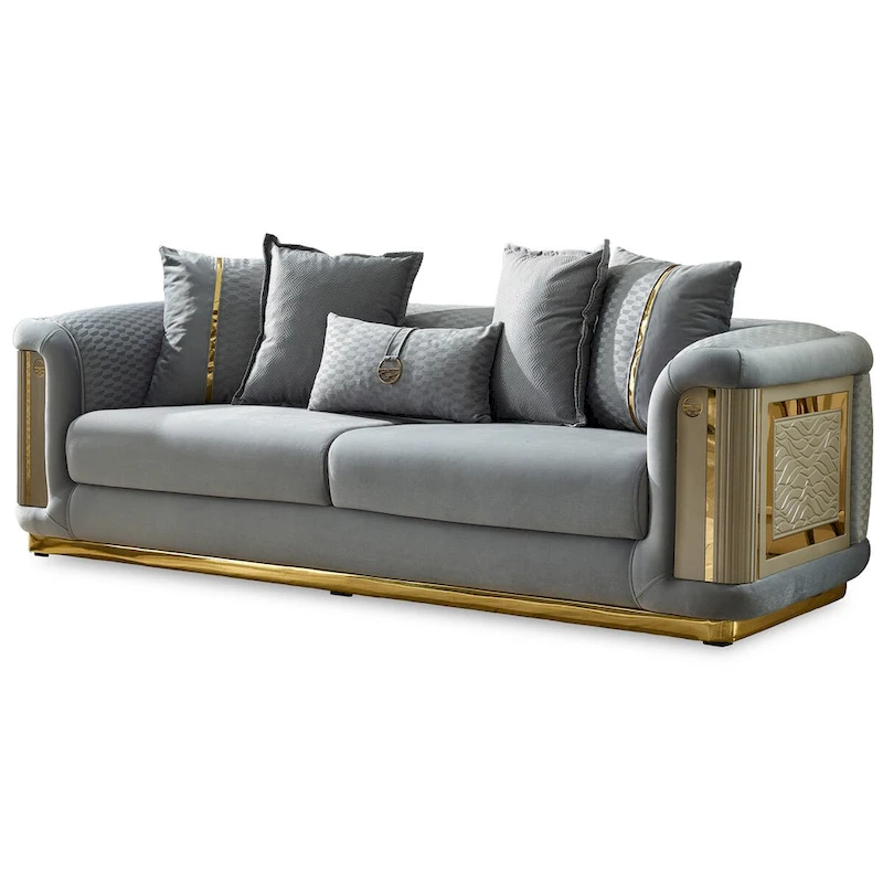 Ellie 2-piece Living room Set Pillow Back