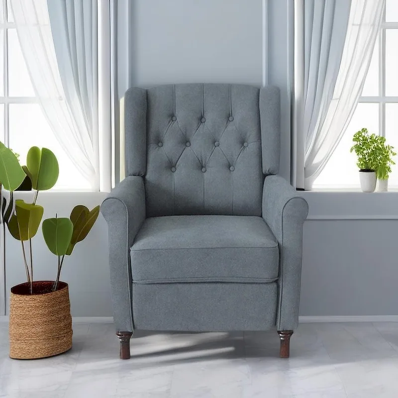 Adjustable Back Recliner Sofa
