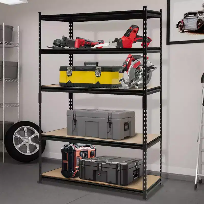 5-Tier Heavy Duty Metal Garage Shelving Unit, Adjustable, 2500 lb, Warehouse Storage