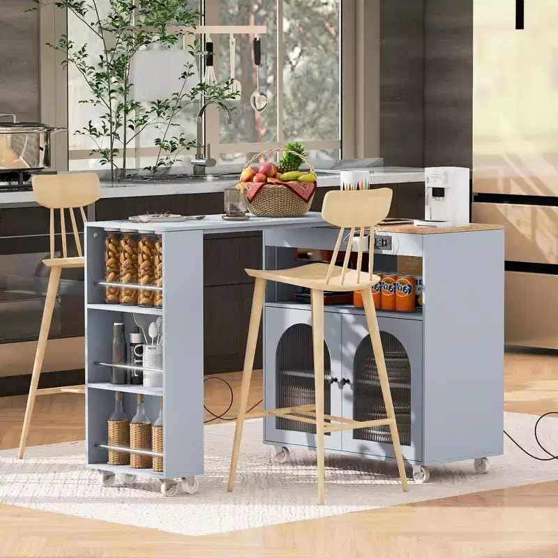 Modern Kitchen with Table and