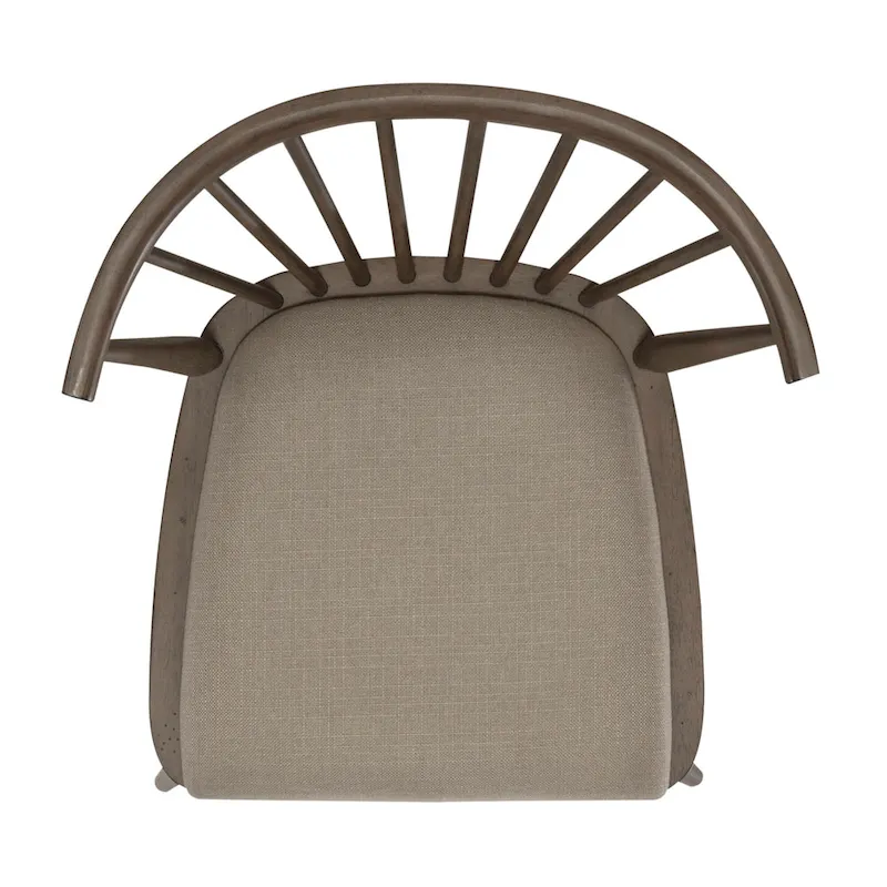 Americana Farmhouse Dusty Taupe 7 Piece Rectangular Table Set