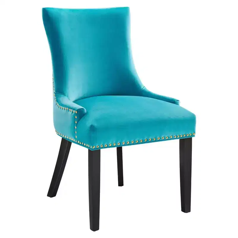 Set of 2 Marquis Performance Velvet Dining Chairs - Modway