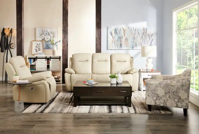 48 Modern Lift Top Coffee Table With Storage, Shelf and Casters