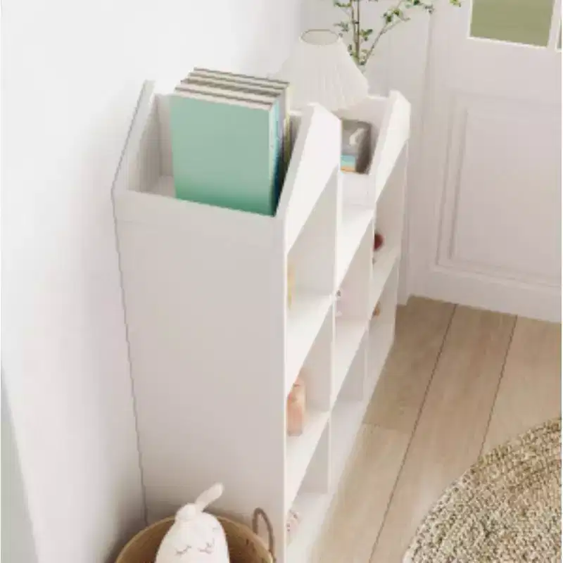 Forest-Themed Kids Bookcase (MDF & PB)