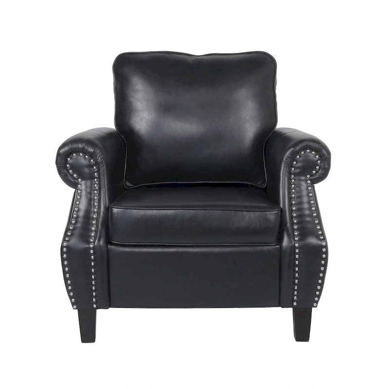 Dowd Faux Leather 3 Piece Club Chair and Sofa Set by Christopher Knight Home