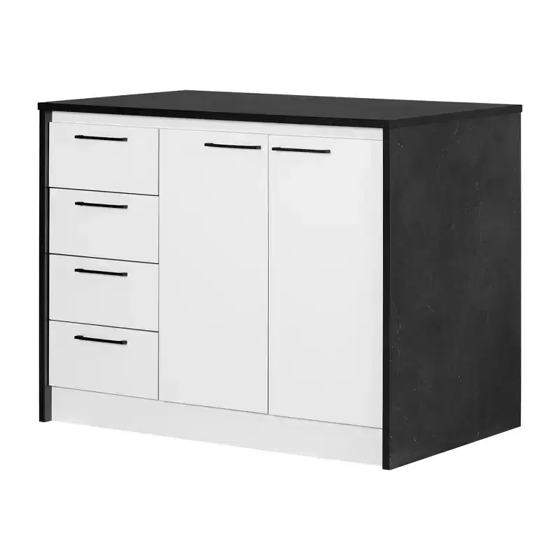 Myro Kitchen Island Faux - South Shore