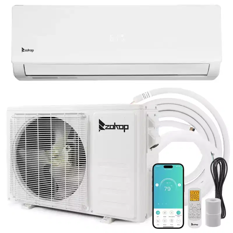 Karl Home 20 SEER2 12,000 BTU 1 Ton Ductless Mini Split Air Conditioner with Heat Pump 115V