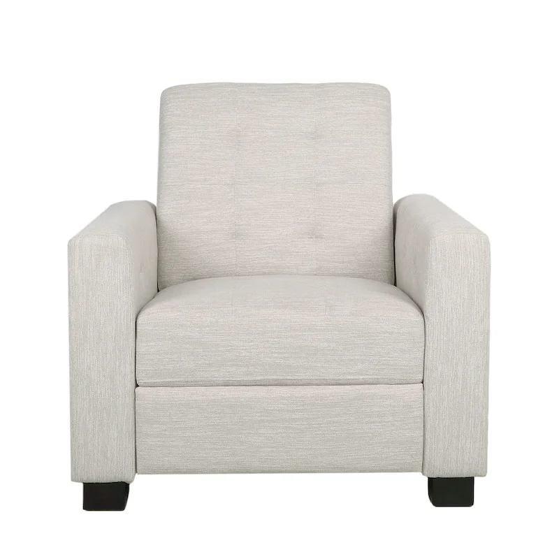 Craigue Upholstered Pushback Recliner by Christopher Knight Home
