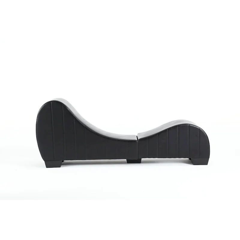 Modern Faux Leather Curved sofa