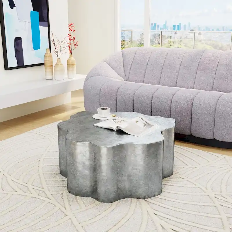 Coffee Table - 36.6 W x 36.2 D x 15.4 H