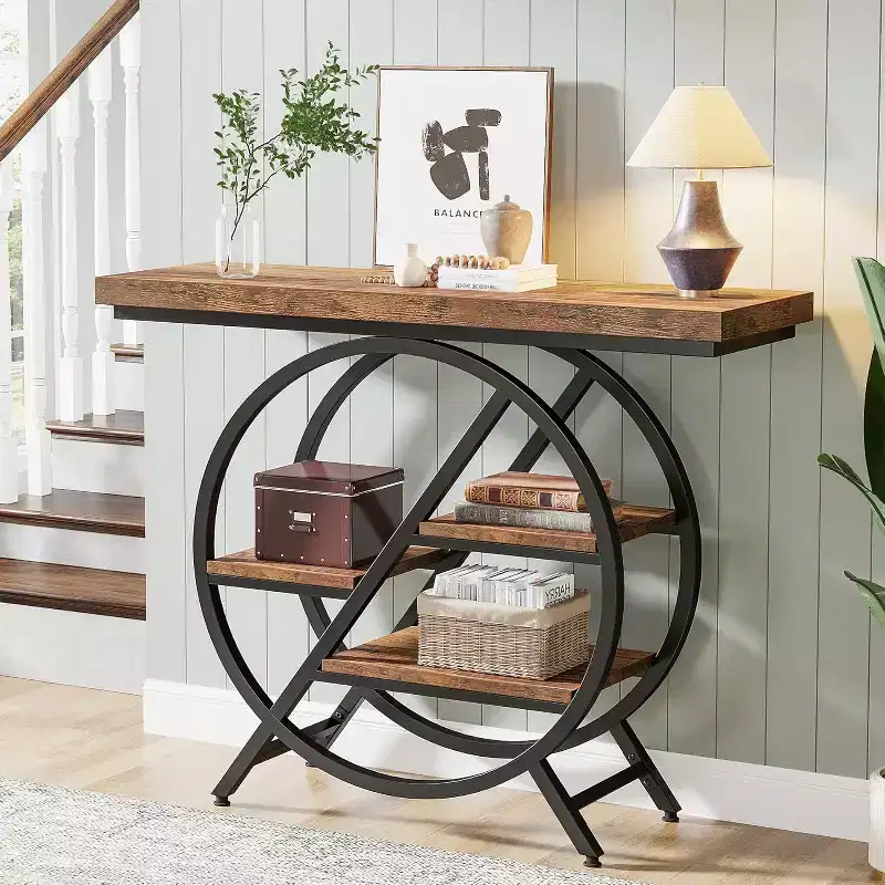 Tribesigns 39.4 4-Tier Console Table