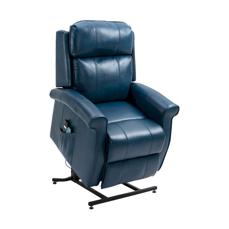 GZMR Faux Leather Elderly Power Lift Recliner Chair