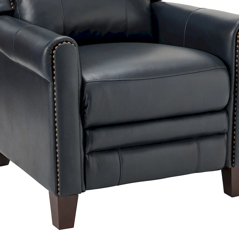 Felisa 32.48 Wide Genuine Leather Manual Recline Set of 2