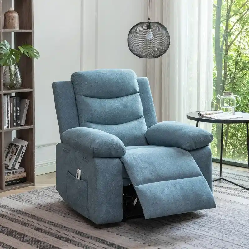 GEITIN Power Recliner with Adjustable Massage Function and Heating System