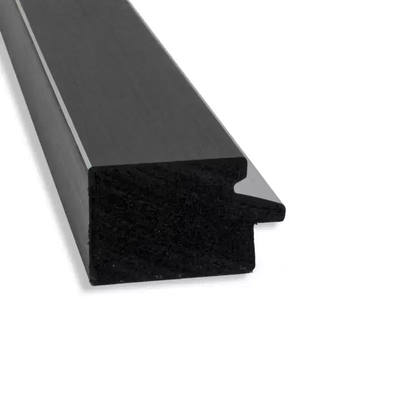 39 x 27 Non-Beveled Eva Narrow Bathroom Wall Mirror Black - Amanti Art: Modern Rectangular, Polystyrene Frame, Wall Mounted