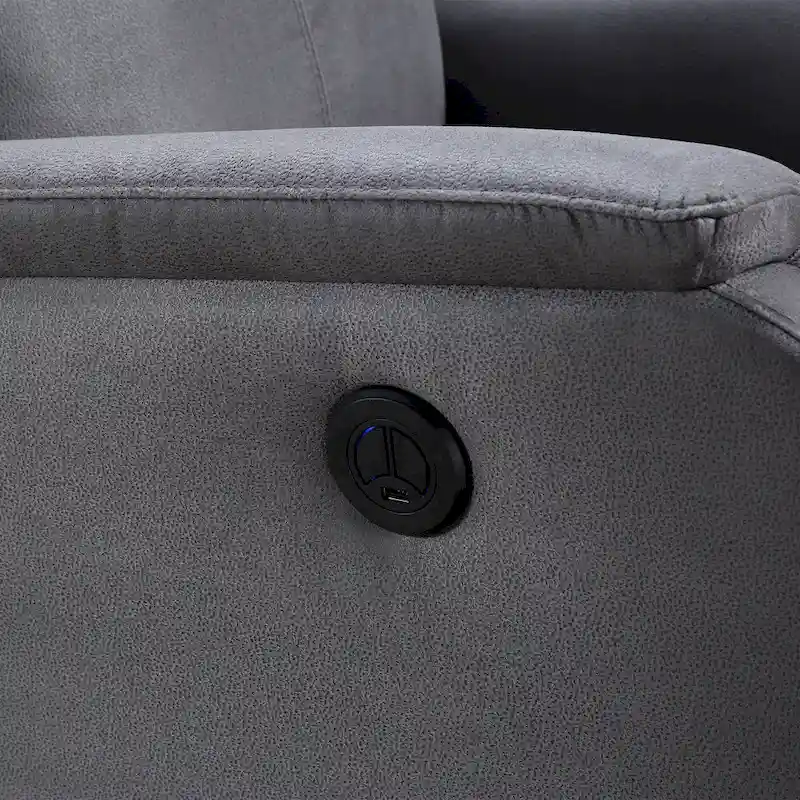 Christopher Knight Home - Hudson Power Recliner Chair with USB Charging
