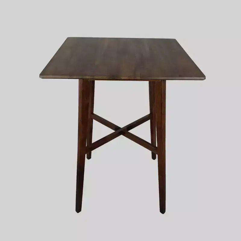 Kenilworth Modern Rectangle Bar Table Walnut Finish - Christopher Knight Home: Chic High-Top, Pub Style, Seats 4