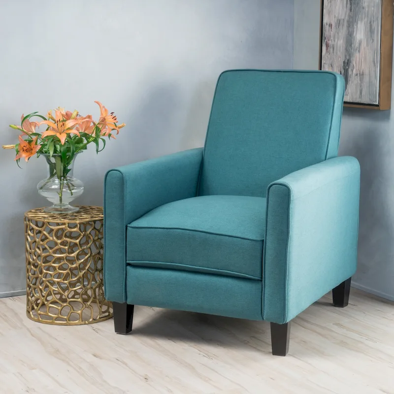 Darvis Fabric Recliner Club Chair by Christopher Knight Home