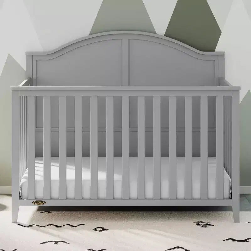 5-in-1 Convertible Crib - GREENGUARD Gold Certified, Adjustable Mattress Height