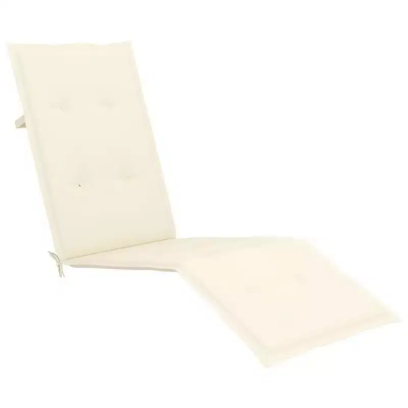 vidaXL Deck Chair Solid Acacia wood Standard Foldable Deck Chair