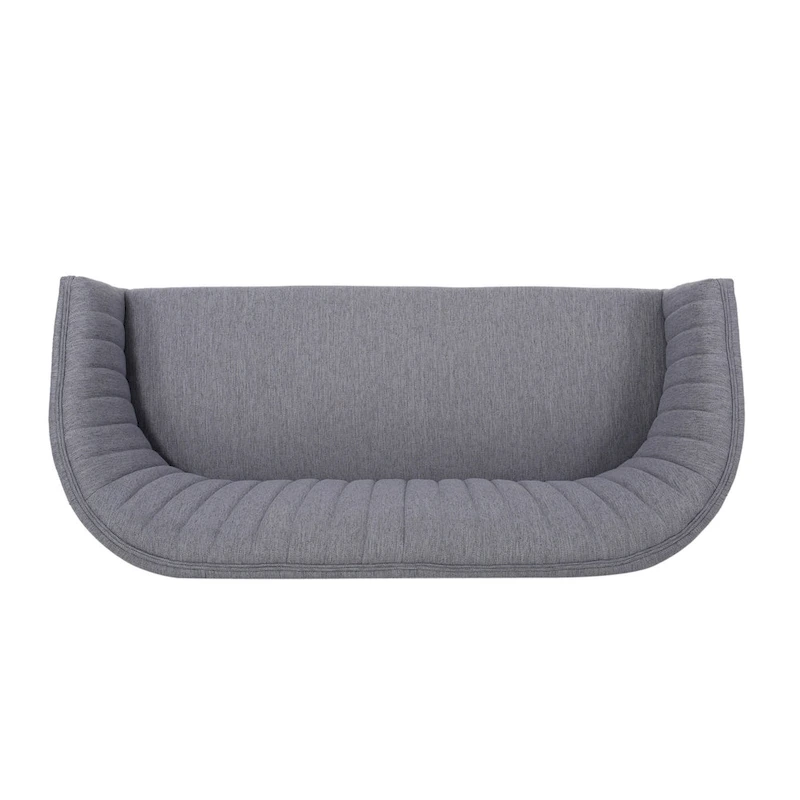 Galena Mid-century Modern Glam Loveseat by Christopher Knight Home