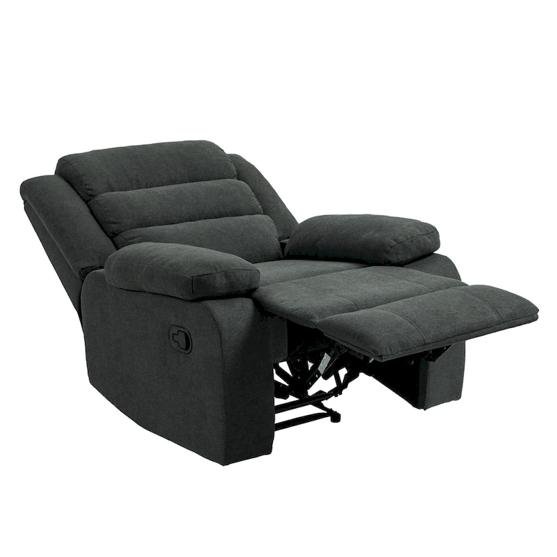 2Set Modern Lounger Adjustable Manual Recliner Chair