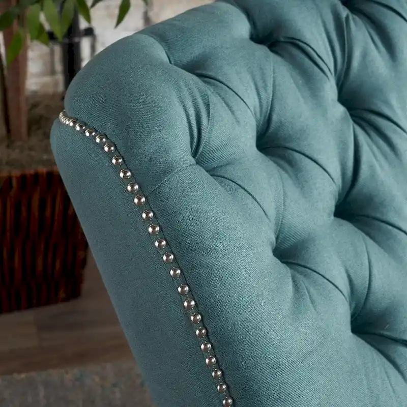 Salomo Tufted Fabric Power Recliner by Christopher Knight Home