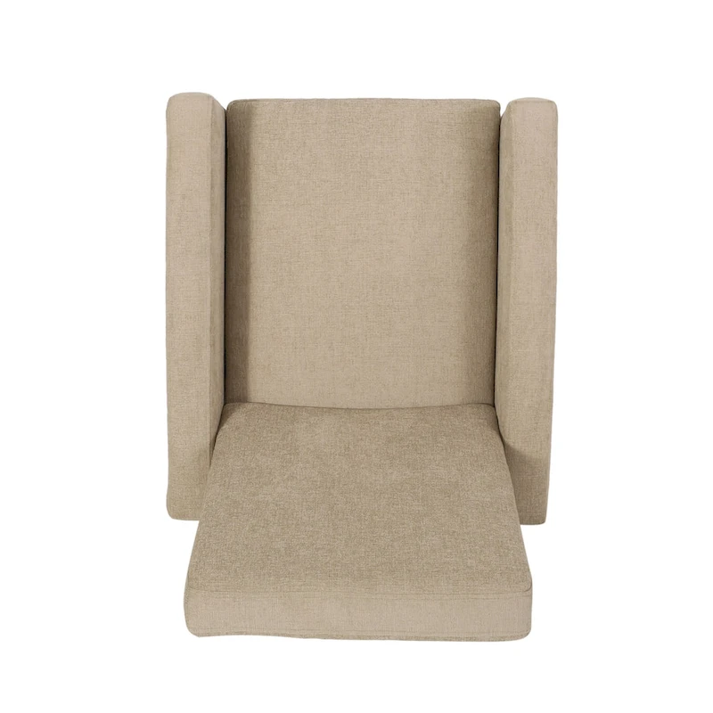 Kalstrom Upholstered Pushback Recliner by Christopher Knight Home