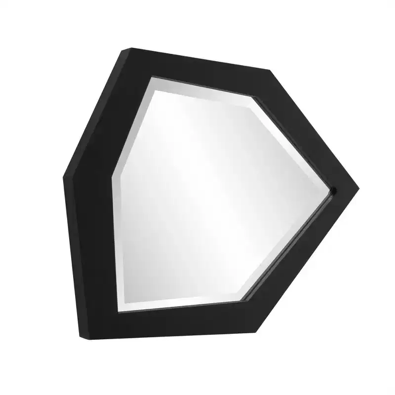 Howard Elliott 16x11.75 Abrams Contemporary Asymmetrical Abstract Wall Mirror