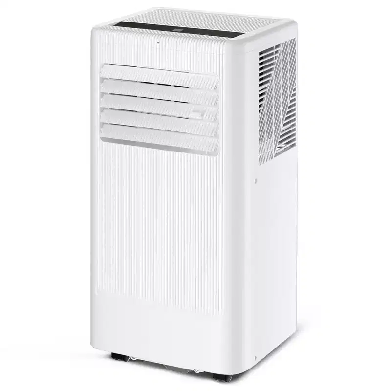 10,000 BTU Portable AC - 3-in-1 White Air Conditioner (1 Pack) for Rooms Up to 560 Sq.Ft | Includes Remote, Window Kit & 24H Timer for Bedroom/Dorm