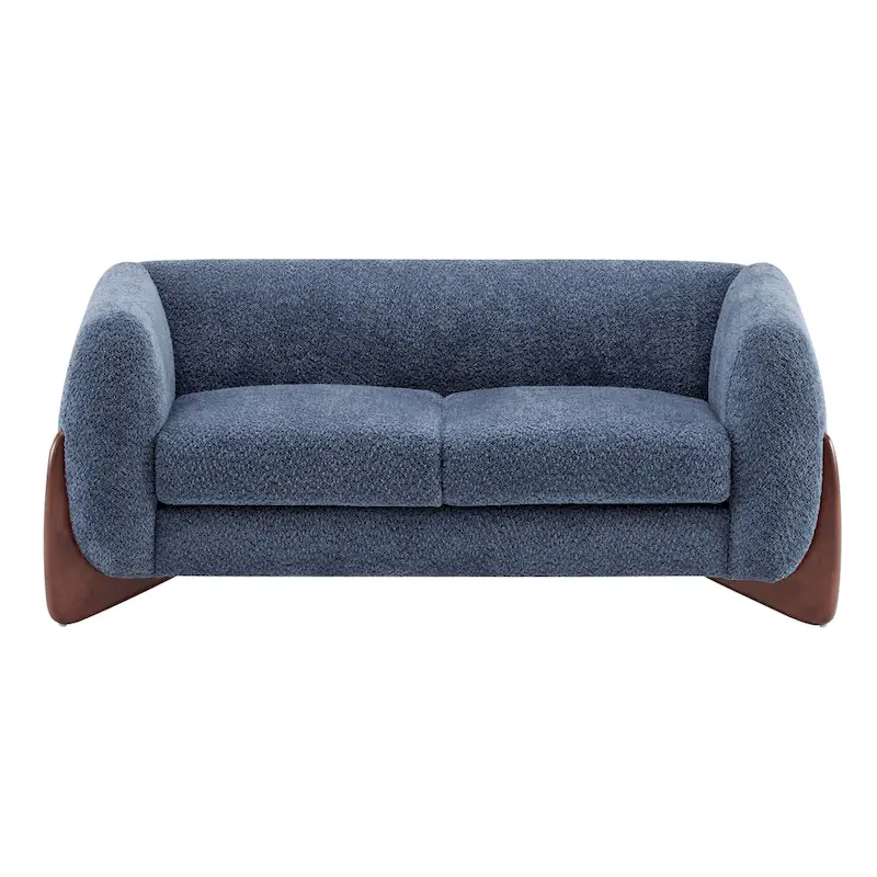 Arion Upholstered Boucle 2-Piece Living Room Sofa Set by Christopher Knight Home