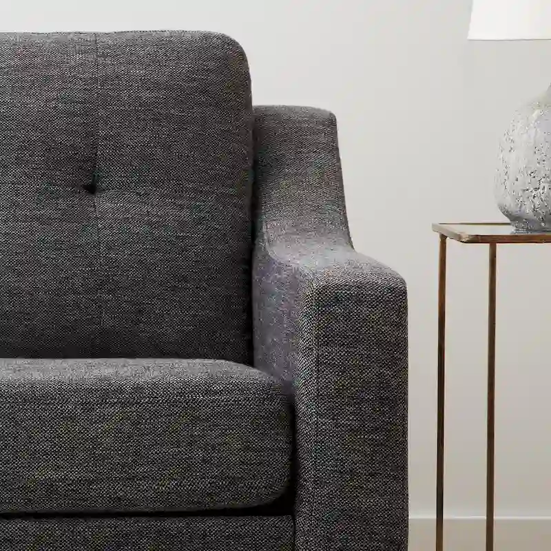Brookside Ellen 54 Upholstered Scooped Arm Loveseat